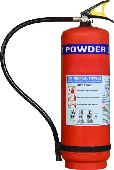 Marvel Fire and Safety PowderType Fire Extinguisher